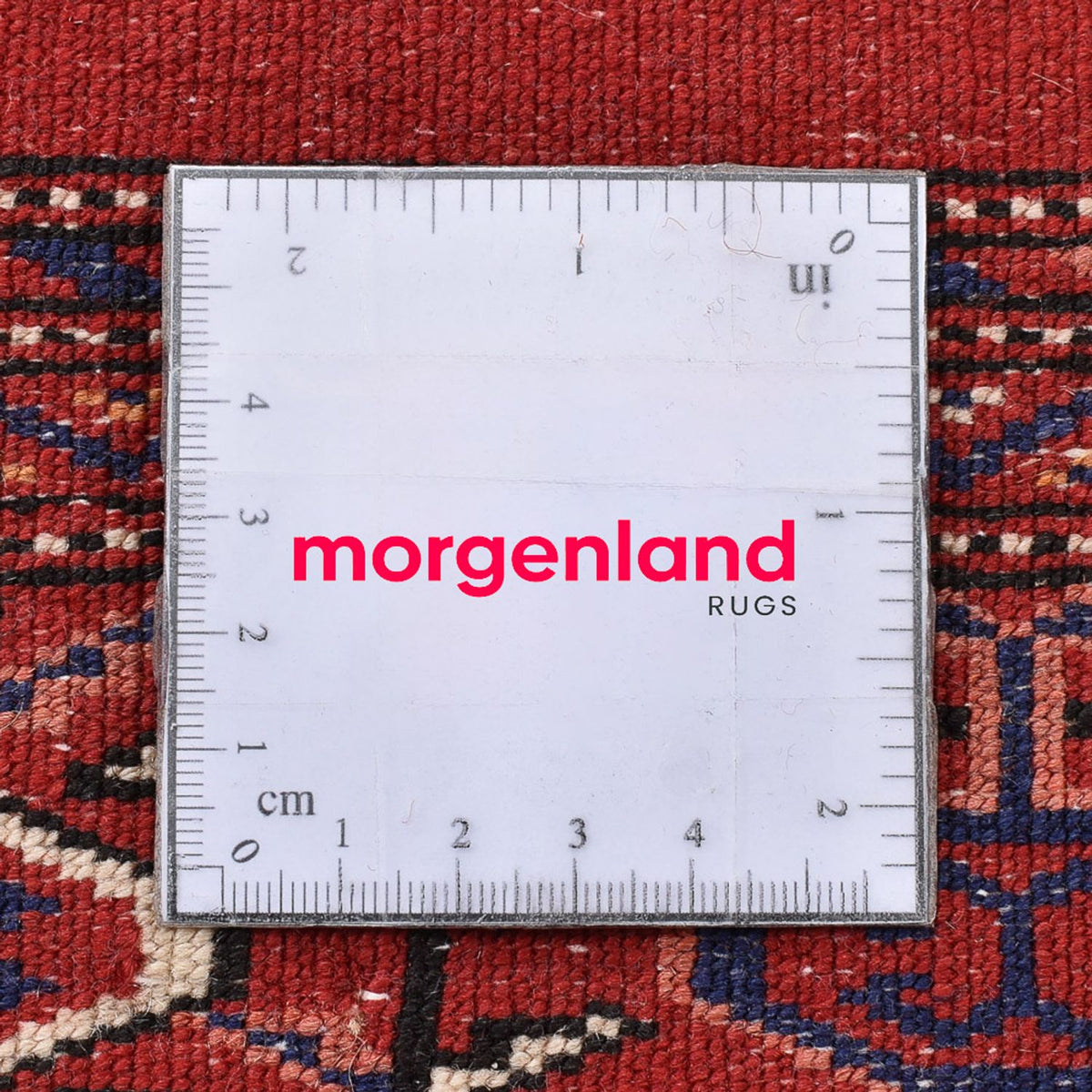 Turkaman Rug - 115 x 87 cm - red