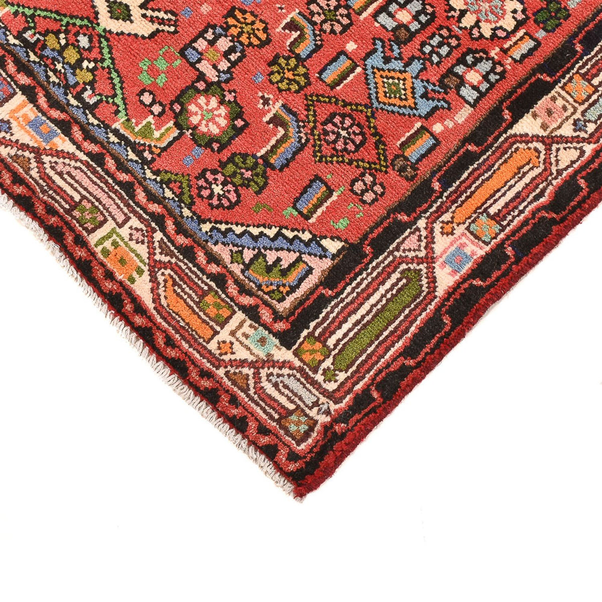 Perser Rug - Nomadic - 105 x 80 cm - red