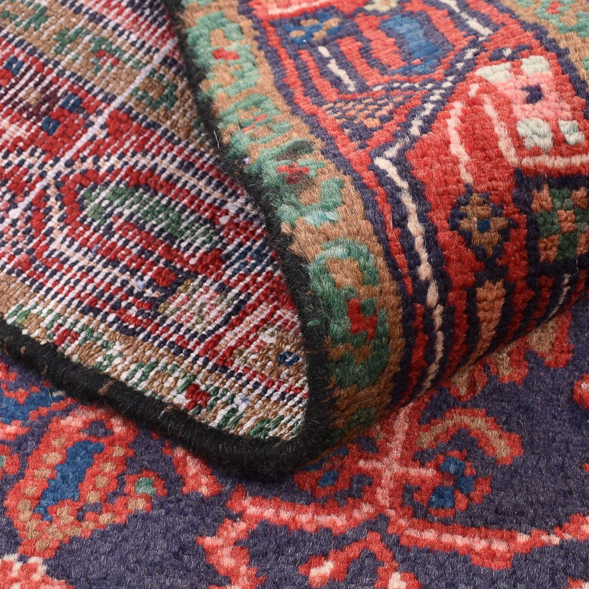 Perser Rug - Nomadic - 128 x 81 cm - light red