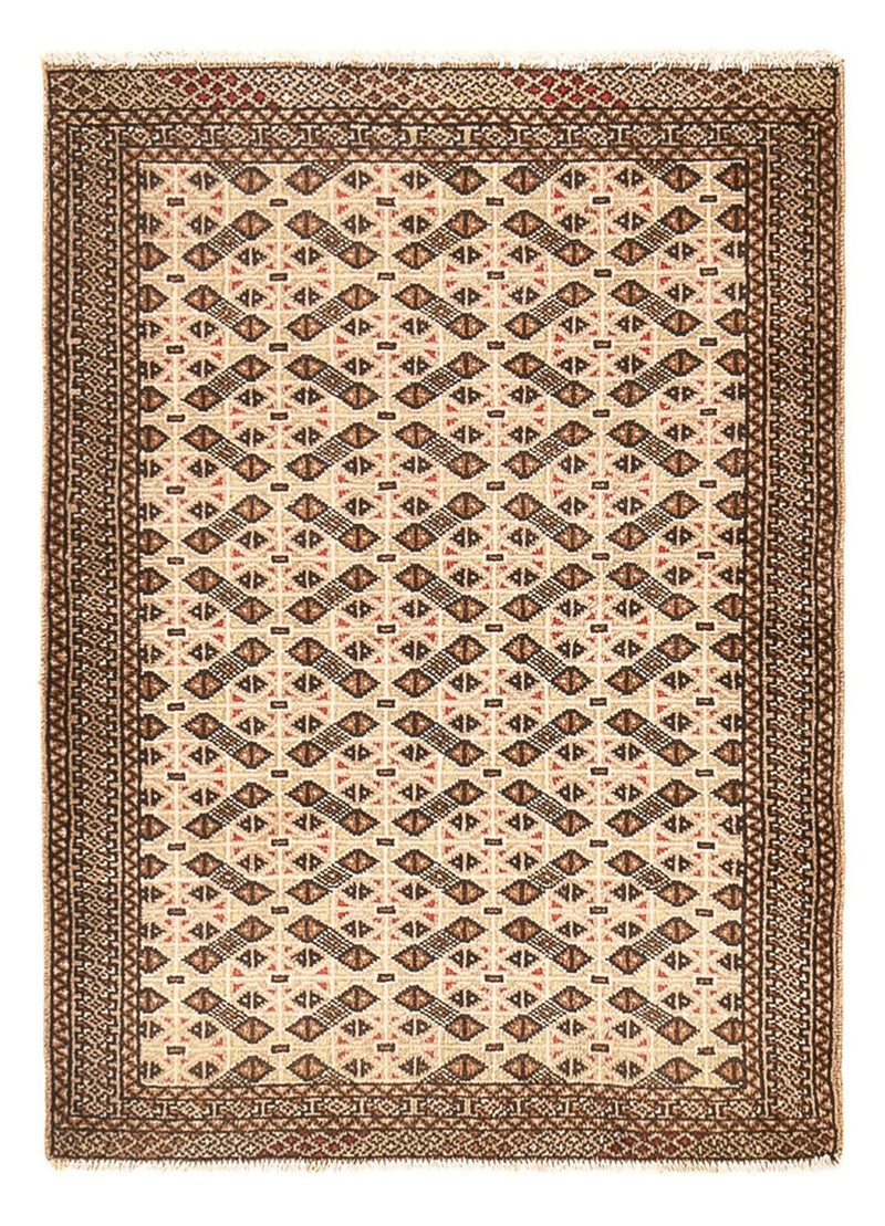 Turkaman Rug - 117 x 84 cm - sand