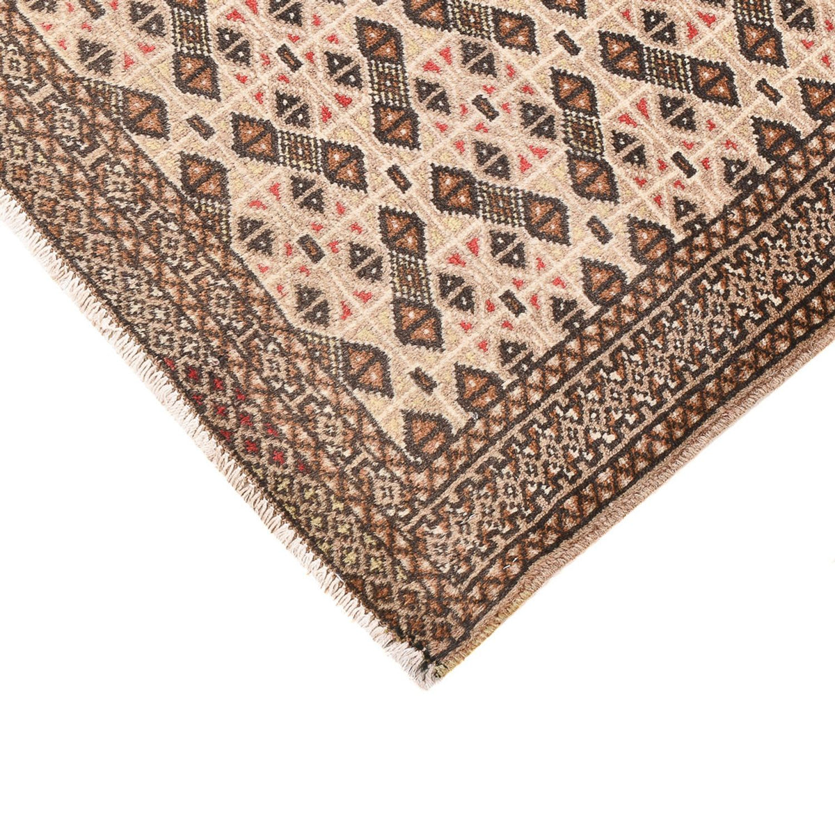 Turkaman Rug - 117 x 84 cm - sand