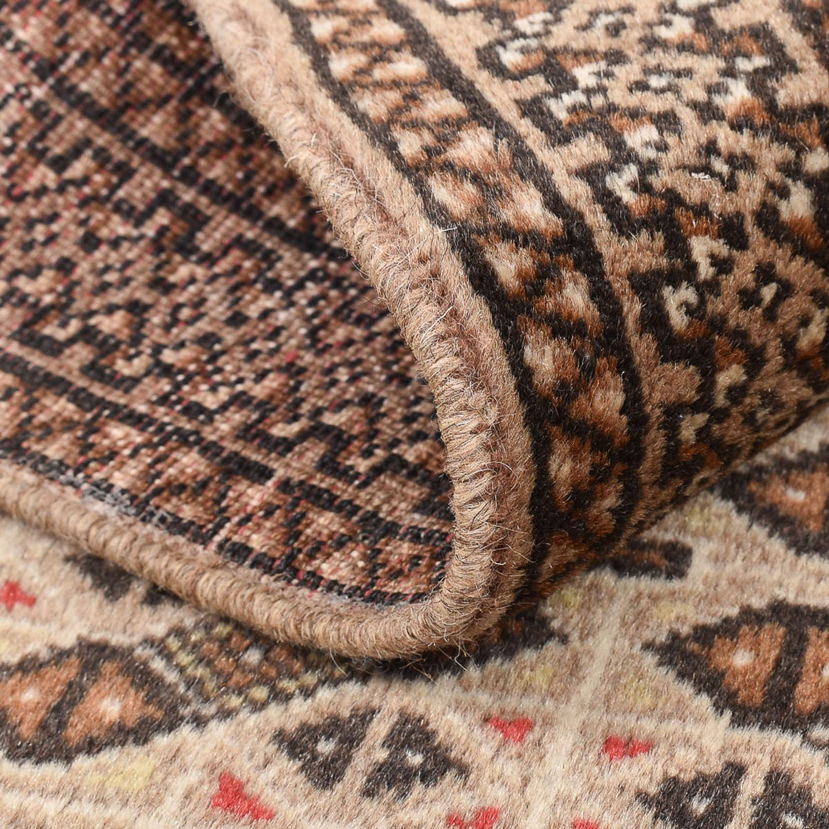 Turkaman Rug - 117 x 84 cm - sand