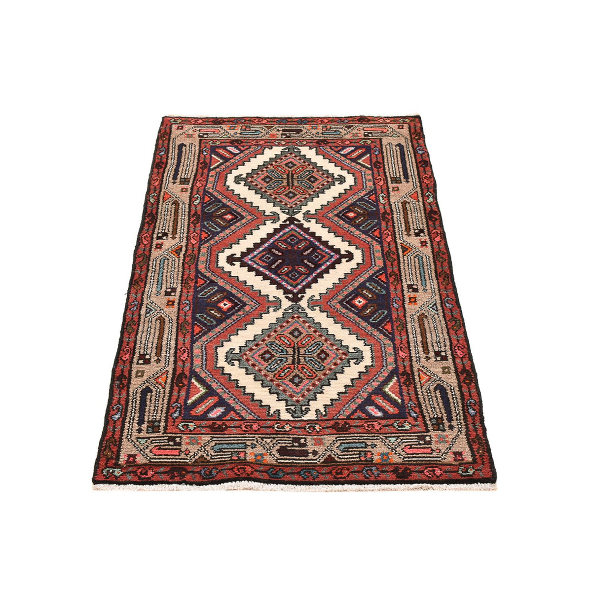 Perser Rug - Nomadic - 130 x 74 cm - multicolored