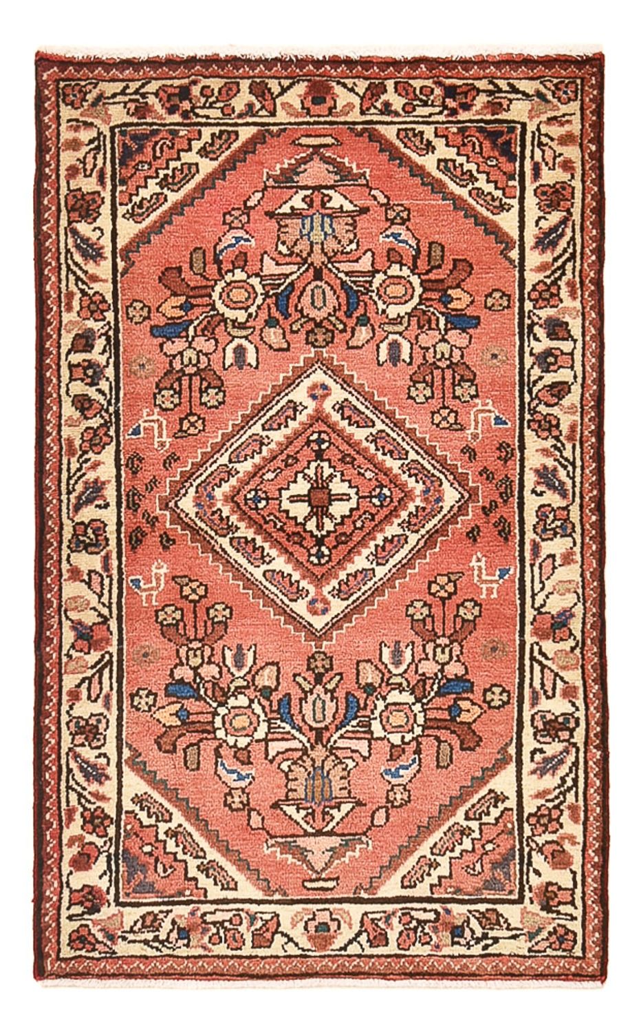 Perser Rug - Nomadic - 121 x 76 cm - light red