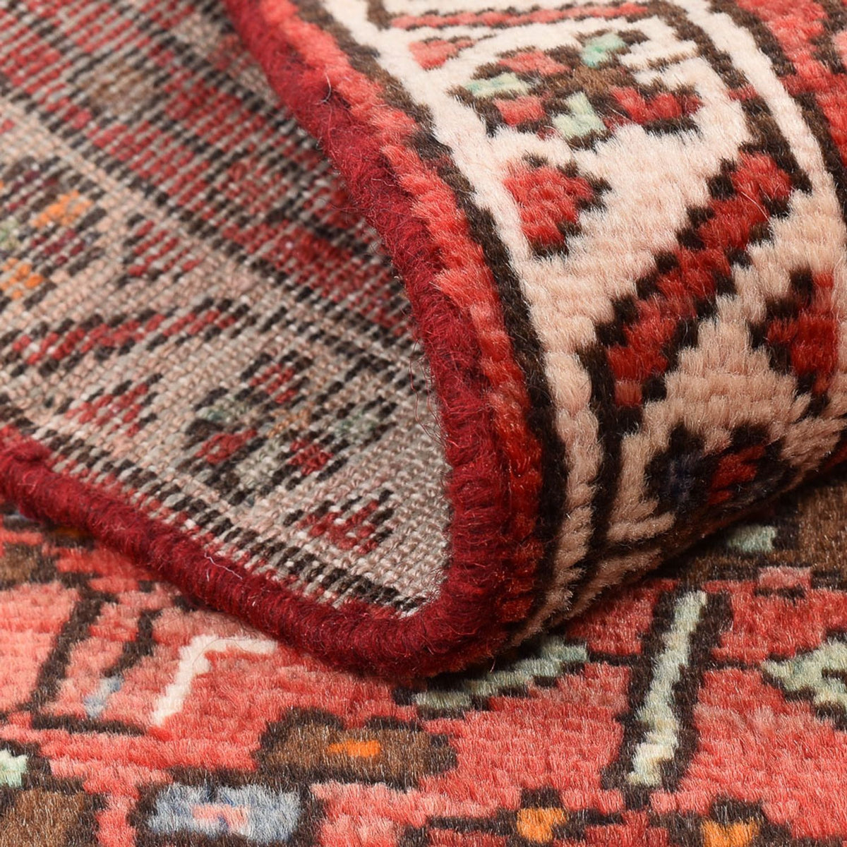 Perser Rug - Nomadic - 110 x 67 cm - light red