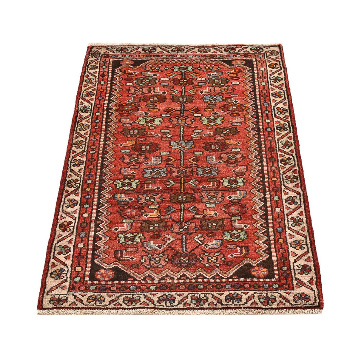 Perser Rug - Nomadic - 110 x 67 cm - light red