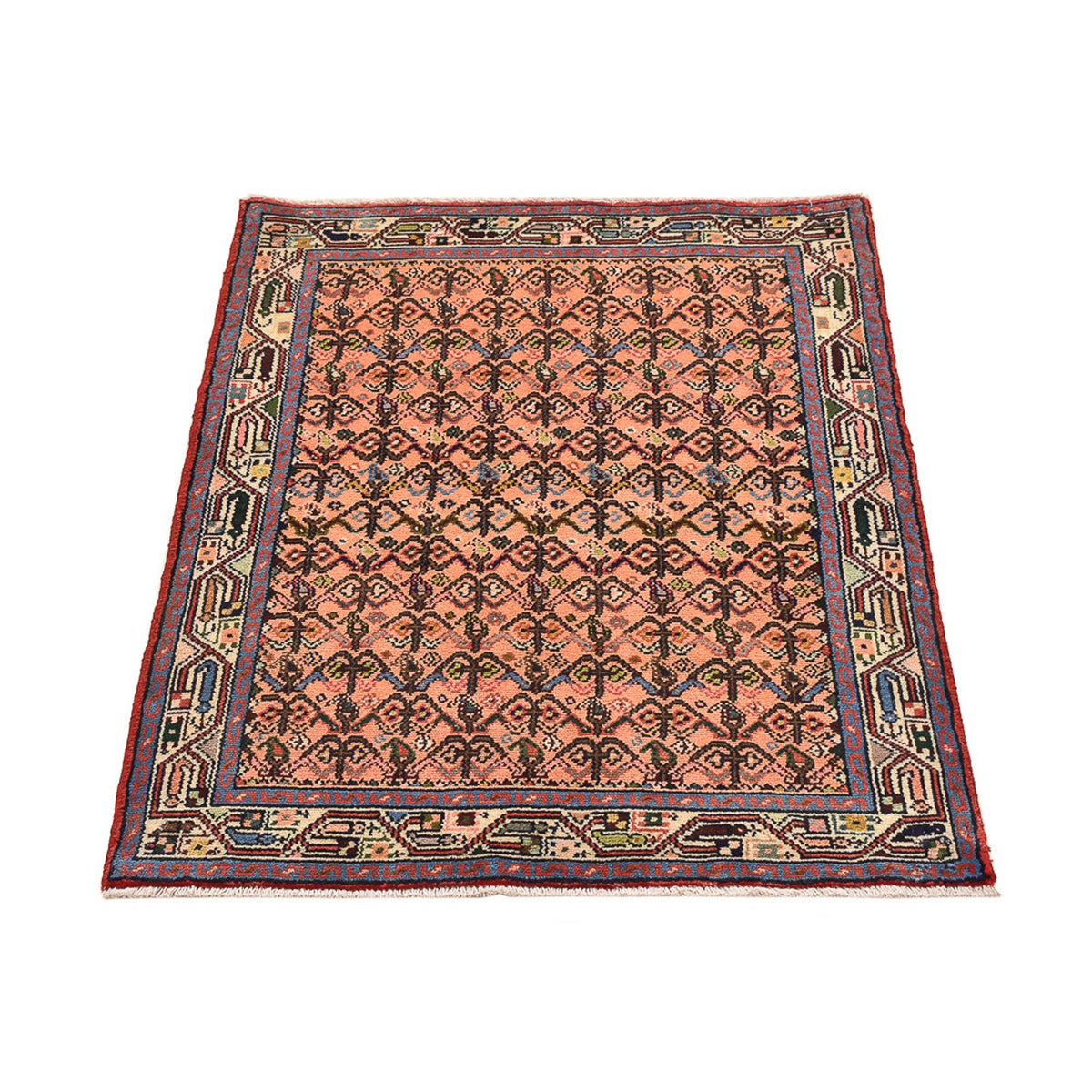 Perser Rug - Nomadic - 112 x 78 cm - light red