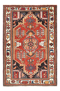 Perser Rug - Nomadic - 137 x 92 cm - red