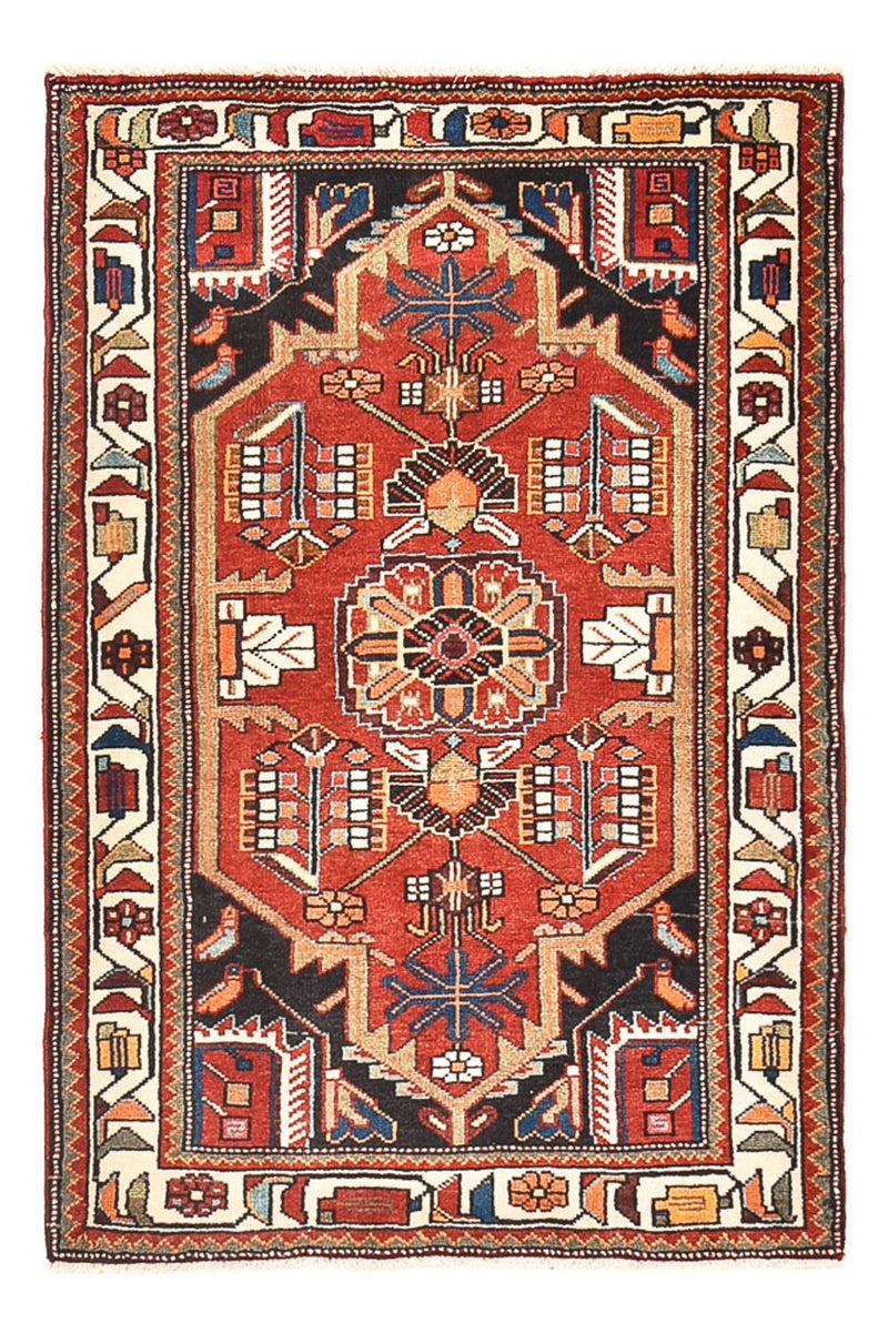 Perser Rug - Nomadic - 137 x 92 cm - red