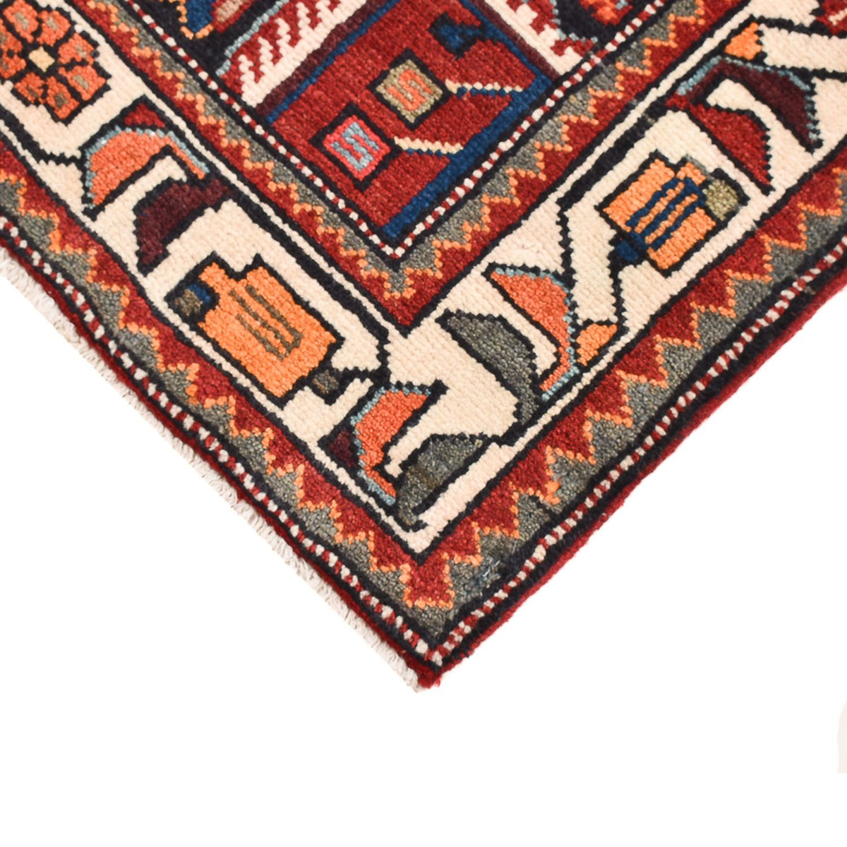 Perser Rug - Nomadic - 137 x 92 cm - red