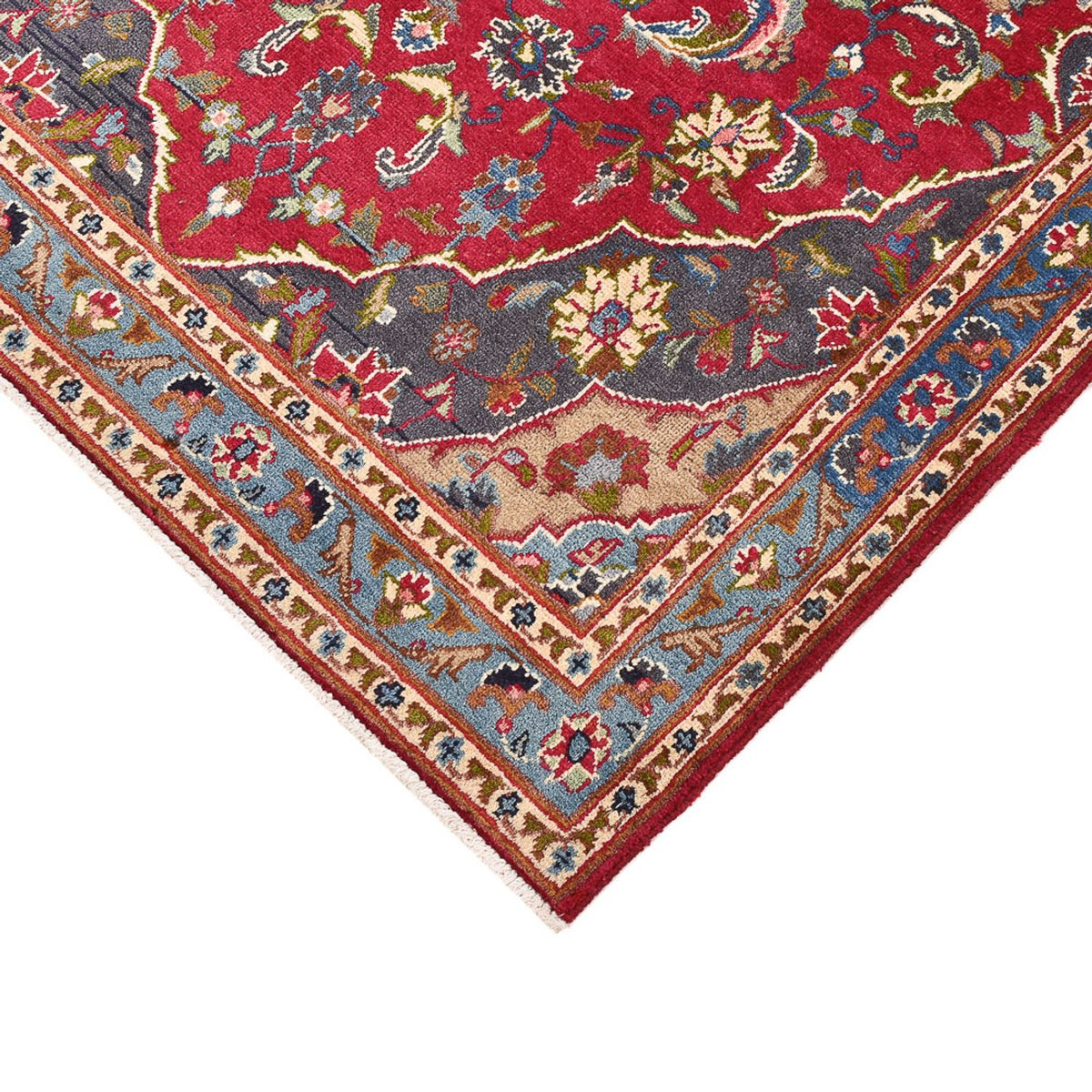 Runner Perser Rug - Keshan - 188 x 103 cm - red