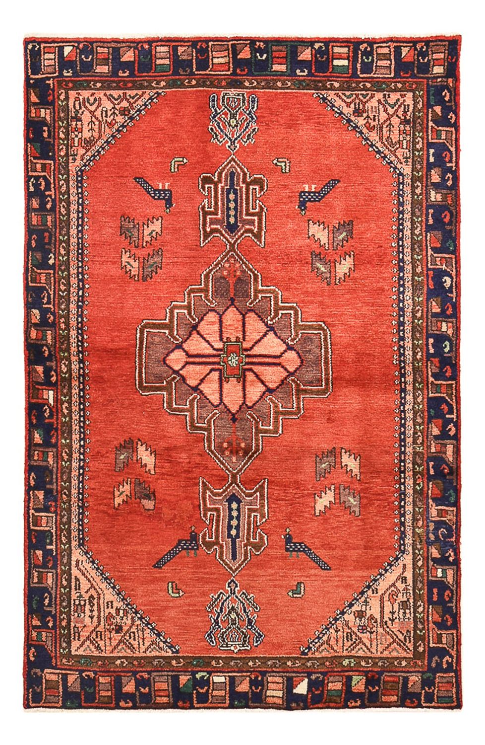 Perser Rug - Nomadic - 199 x 131 cm - red