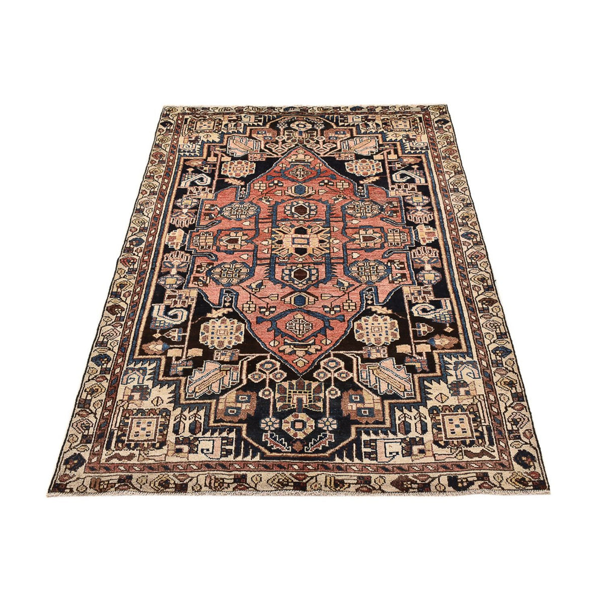 Perser Rug - Nomadic - 207 x 127 cm - light red