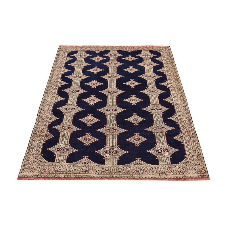 Turkaman Rug - 173 x 120 cm - dark blue