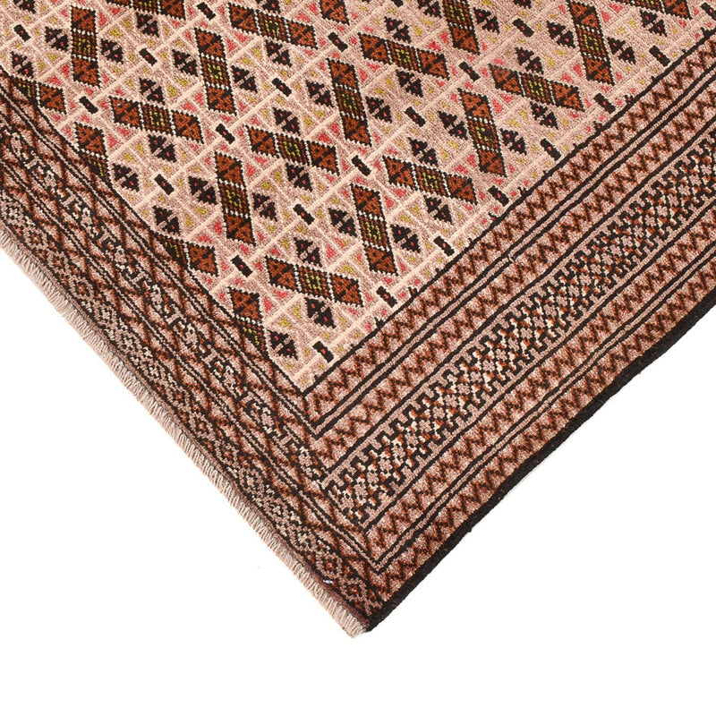 Turkaman Rug - 190 x 128 cm - light red