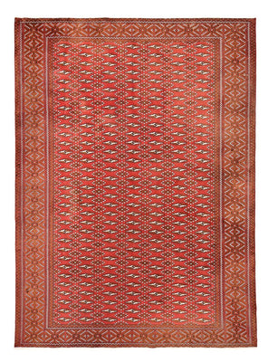 Turkaman Rug - 280 x 203 cm - light red