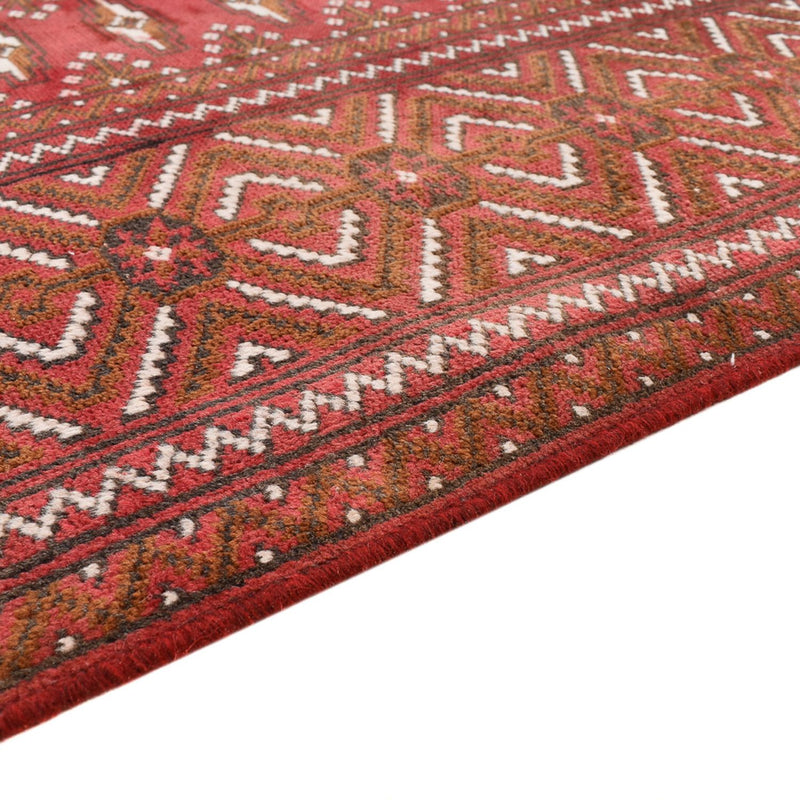 Turkaman Rug - 280 x 203 cm - light red