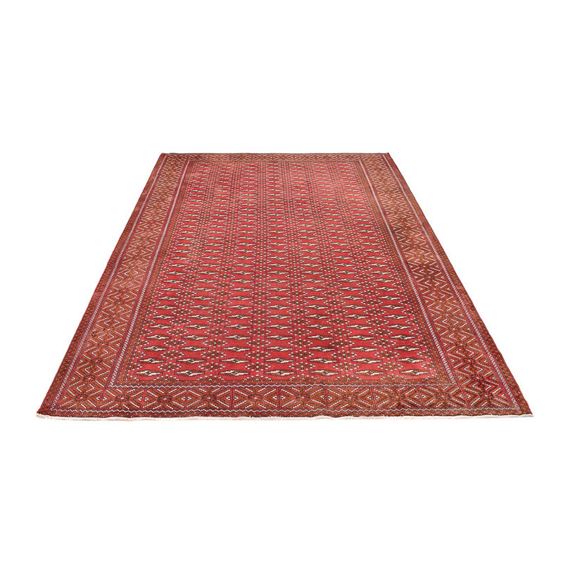 Turkaman Rug - 280 x 203 cm - light red