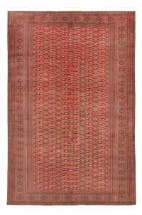 Turkaman Rug - 289 x 191 cm - red