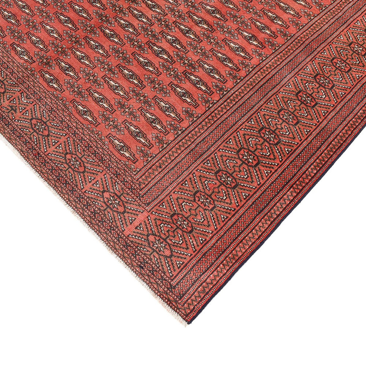 Turkaman Rug - 289 x 191 cm - red