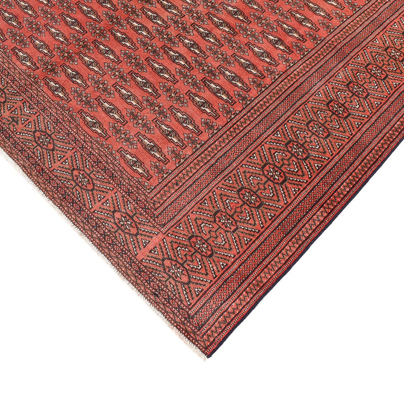 Turkaman Rug - 289 x 191 cm - red