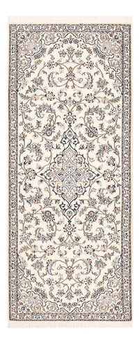 Runner Perser Rug - Nain - Royal - 220 x 91 cm - cream
