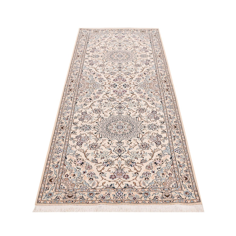 Runner Perser Rug - Nain - Royal - 241 x 92 cm - cream