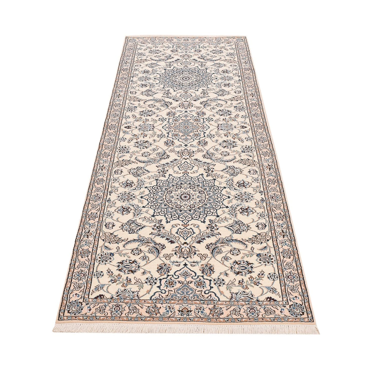 Runner Perser Rug - Nain - Royal - 278 x 91 cm - cream