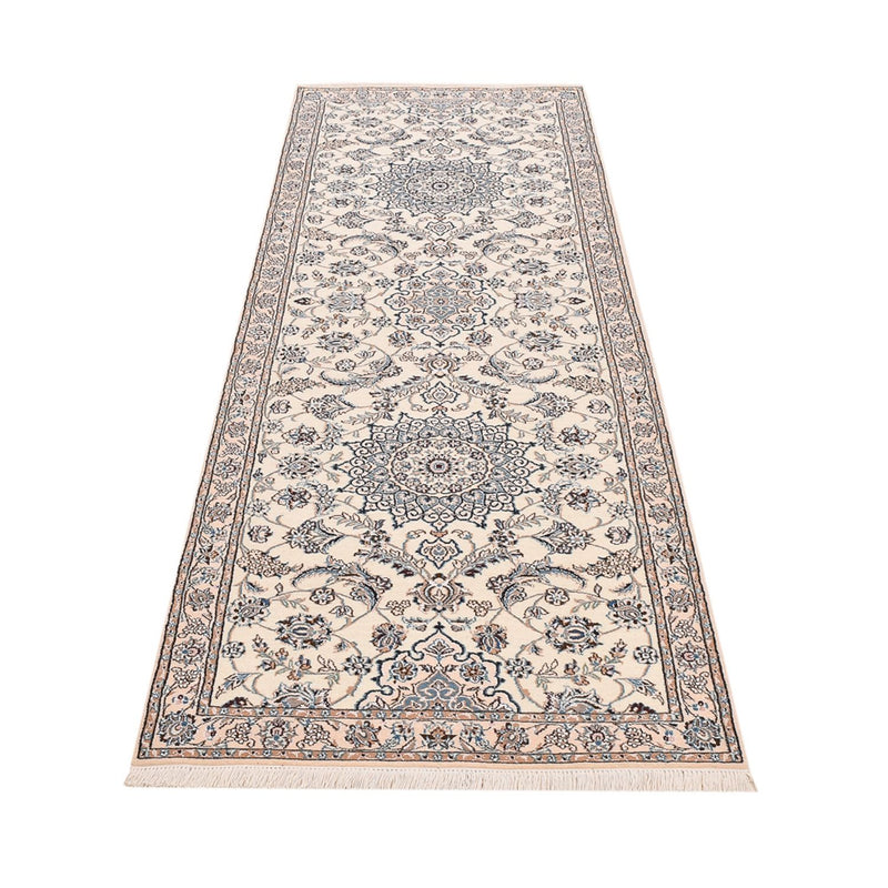 Runner Perser Rug - Nain - Royal - 278 x 91 cm - cream