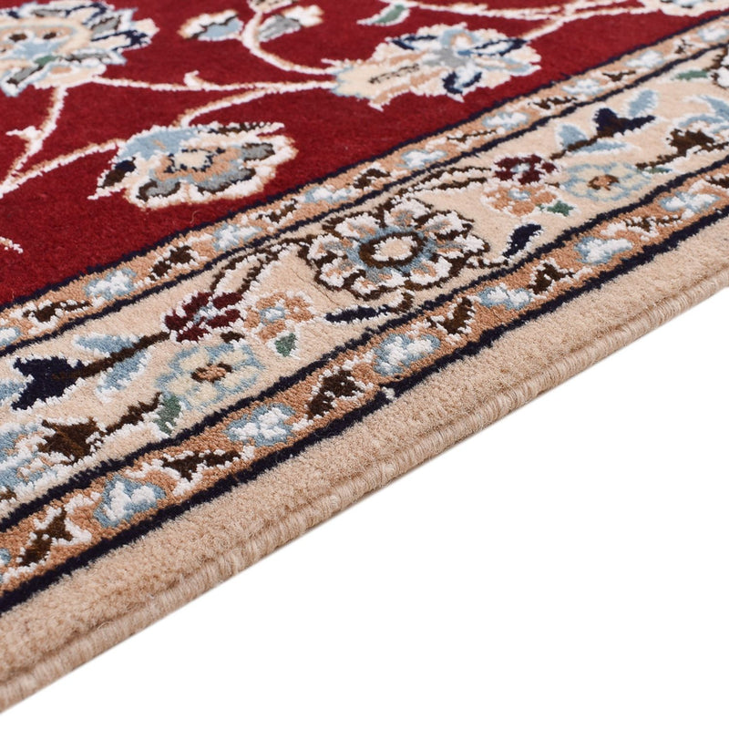 Runner Perser Rug - Nain - Royal - 215 x 90 cm - red
