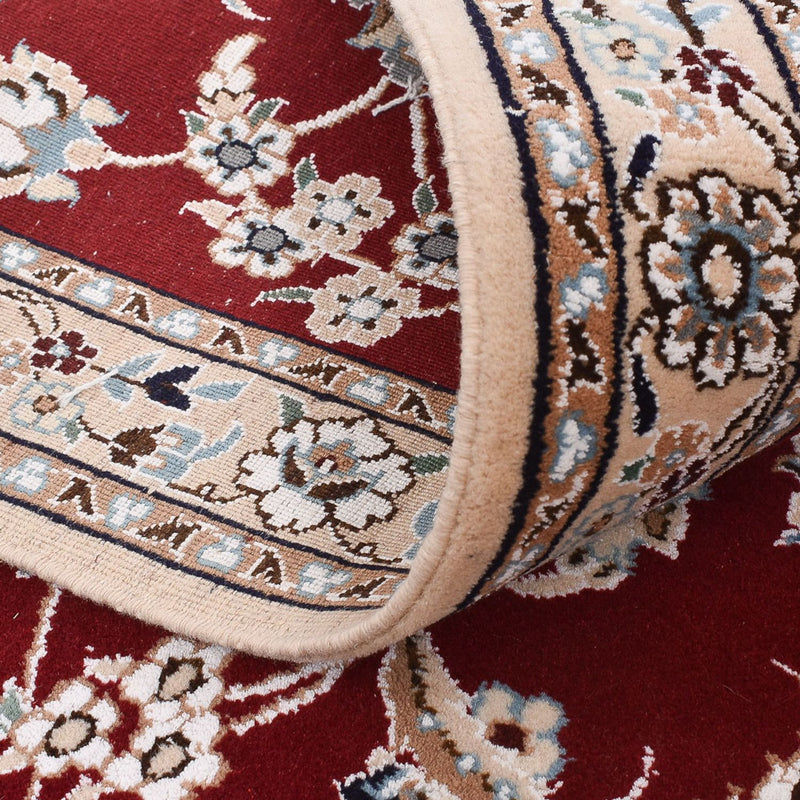 Runner Perser Rug - Nain - Royal - 215 x 90 cm - red