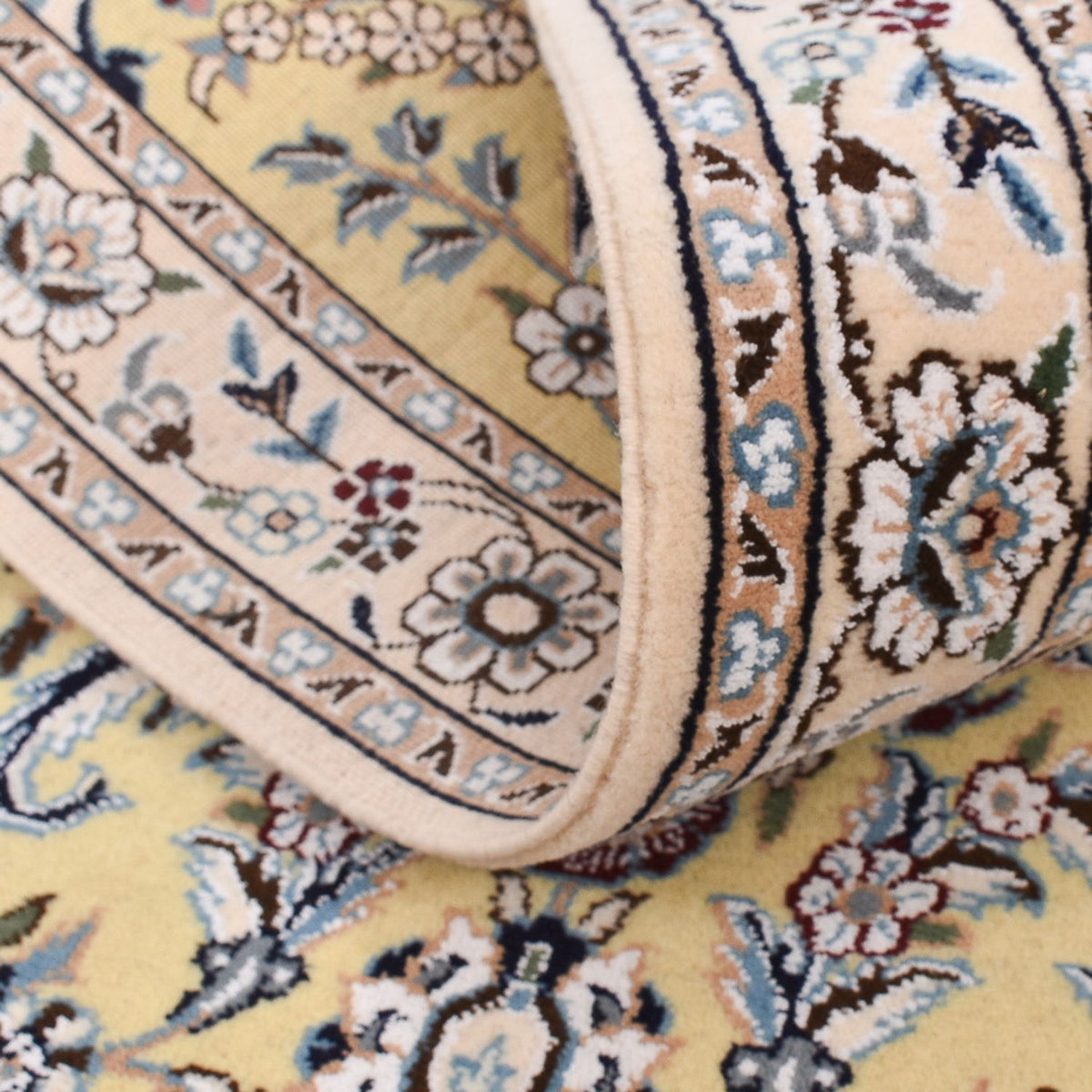 Runner Perser Rug - Nain - Royal - 320 x 90 cm - beige