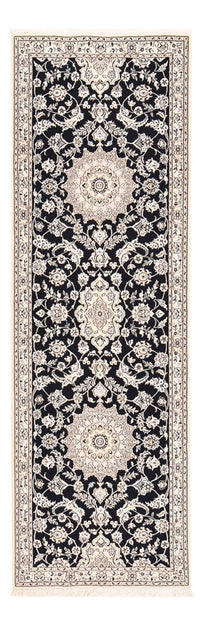 Runner Perser Rug - Nain - Royal - 275 x 90 cm - dark blue