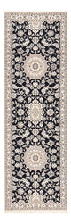 Runner Perser Rug - Nain - Royal - 275 x 90 cm - dark blue