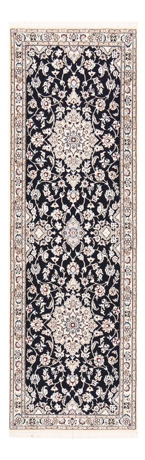 Runner Perser Rug - Nain - Royal - 220 x 72 cm - dark blue