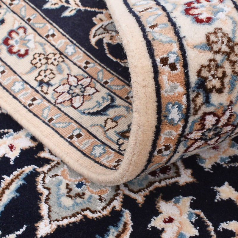 Runner Perser Rug - Nain - Royal - 220 x 72 cm - dark blue