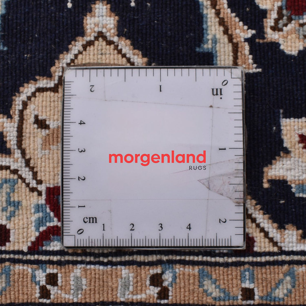 Runner Perser Rug - Nain - Royal - 220 x 72 cm - dark blue