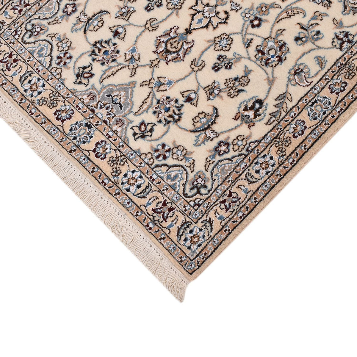 Runner Perser Rug - Nain - Royal - 220 x 70 cm - cream