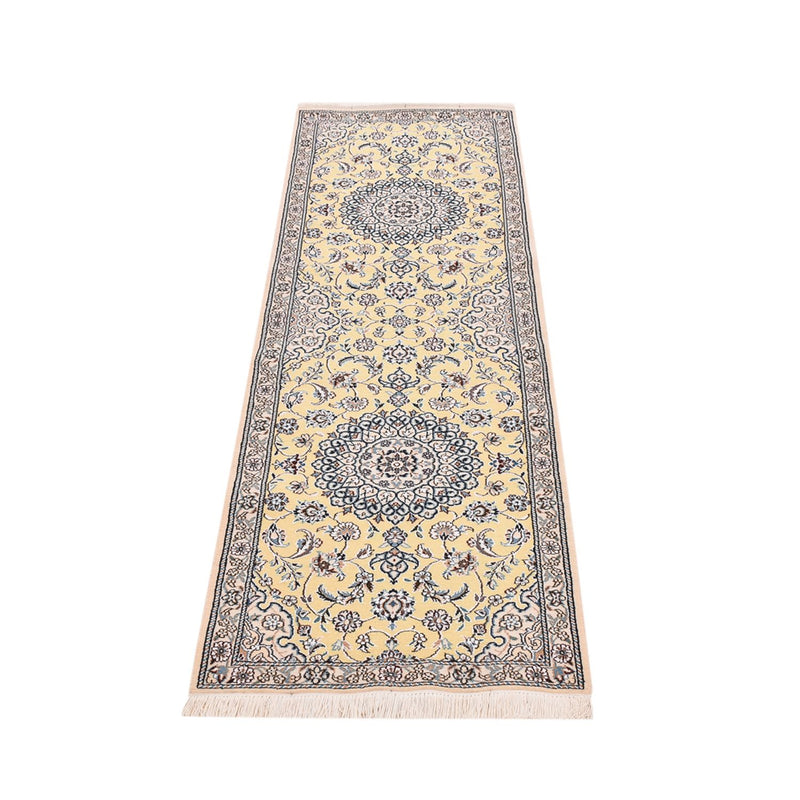 Runner Perser Rug - Nain - Royal - 204 x 60 cm - beige