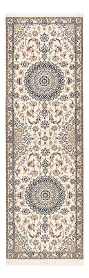 Runner Perser Rug - Nain - Royal - 200 x 62 cm - cream