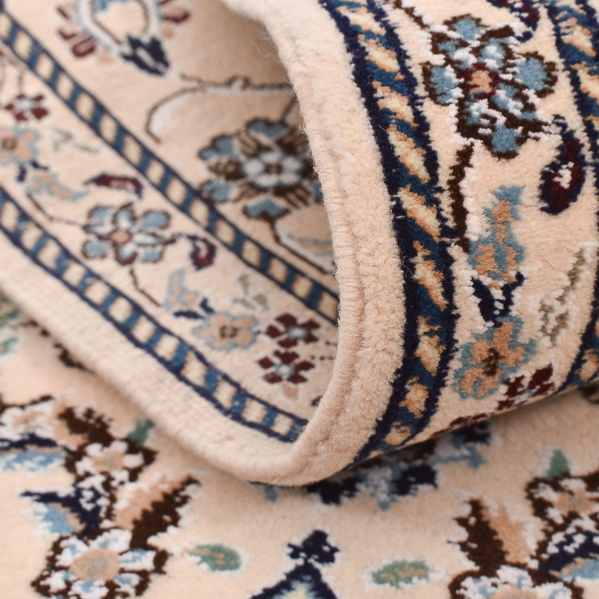 Runner Perser Rug - Nain - Royal - 200 x 62 cm - cream