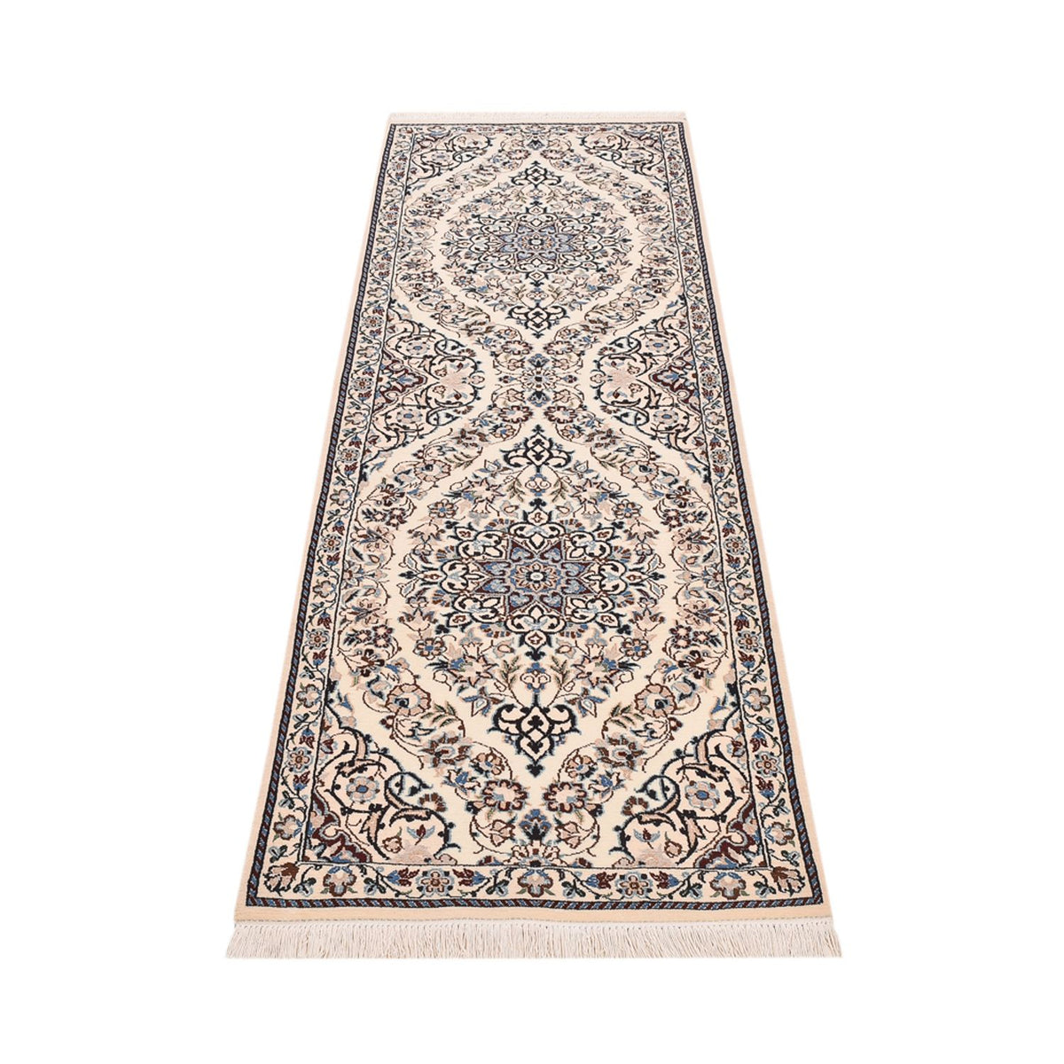 Runner Perser Rug - Nain - Royal - 230 x 70 cm - cream