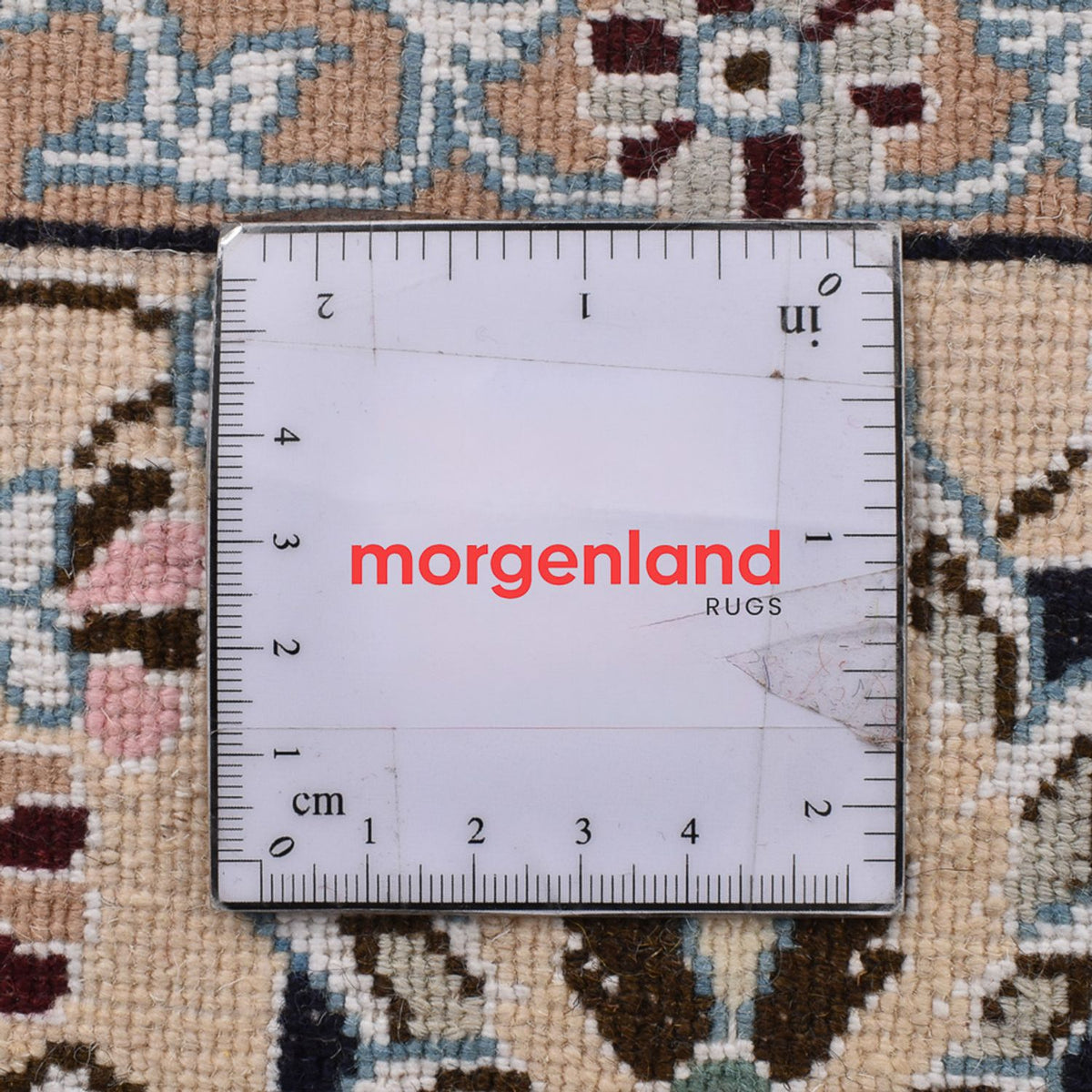 Perser Rug - Nain - Royal square  - 152 x 149 cm - light green