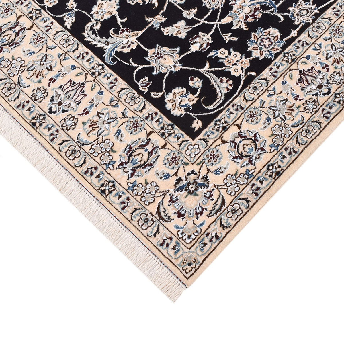 Perser Rug - Nain - Royal - 194 x 147 cm - dark blue