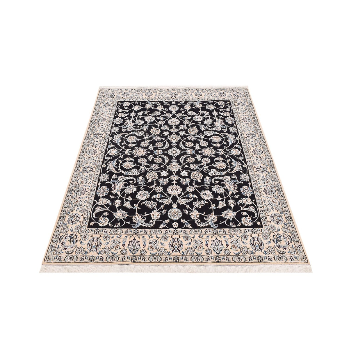 Perser Rug - Nain - Royal - 194 x 147 cm - dark blue