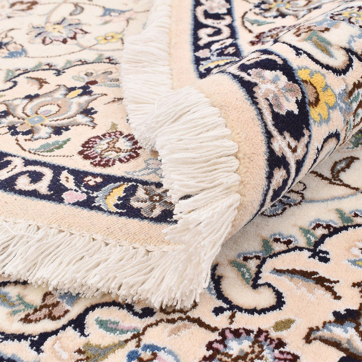 Perser Rug - Nain - Royal round  - 152 x 152 cm - cream