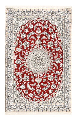 Perser Rug - Nain - Royal - 155 x 105 cm - red
