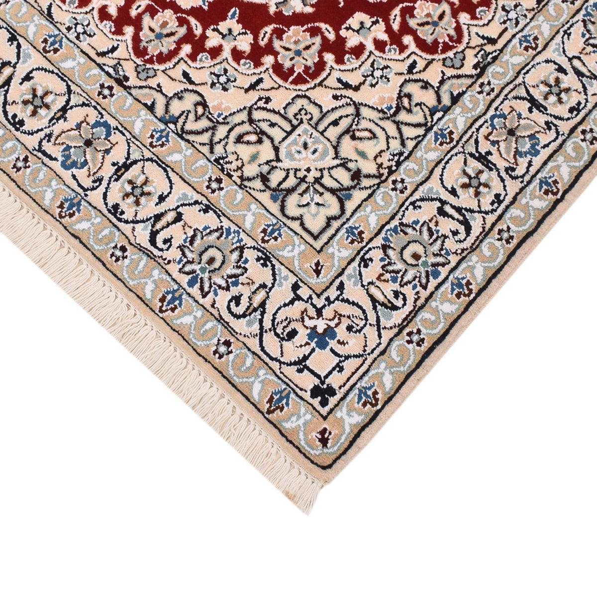 Perser Rug - Nain - Royal - 155 x 105 cm - red