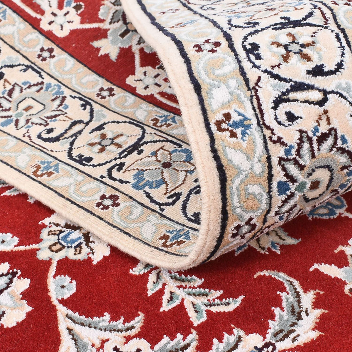 Perser Rug - Nain - Royal - 155 x 105 cm - red