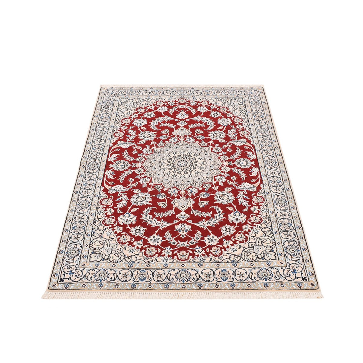 Perser Rug - Nain - Royal - 155 x 105 cm - red